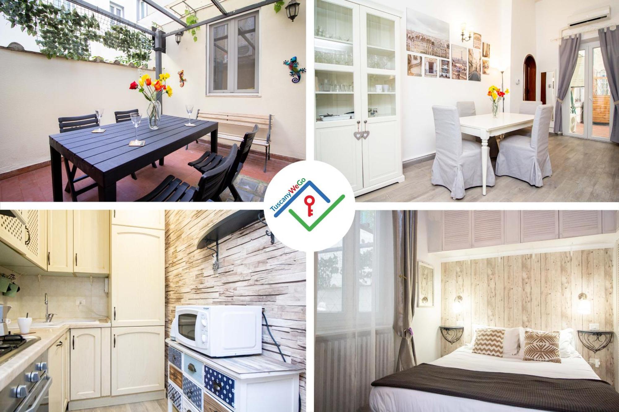 Florentia Apartment By Tuscanywego Флоренция Экстерьер фото