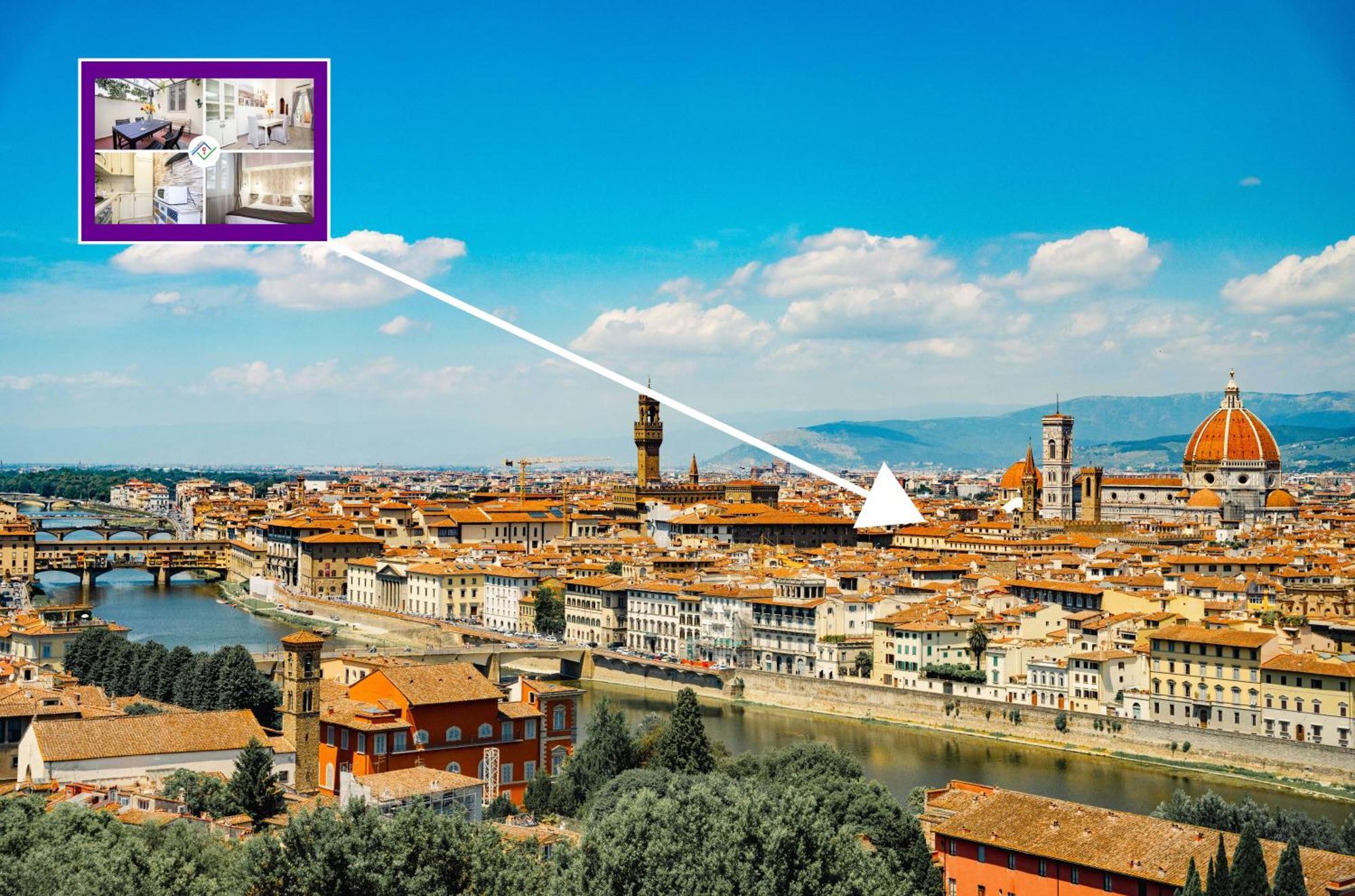 Florentia Apartment By Tuscanywego Флоренция Экстерьер фото